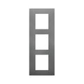 Декоративна рамка вертикална 2x2x2M Metal Satin Inox - VIMAR LINEA 30646.72