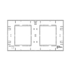 Декоративна рамка 2x2M Silver - VIMAR LINEA 30643.20