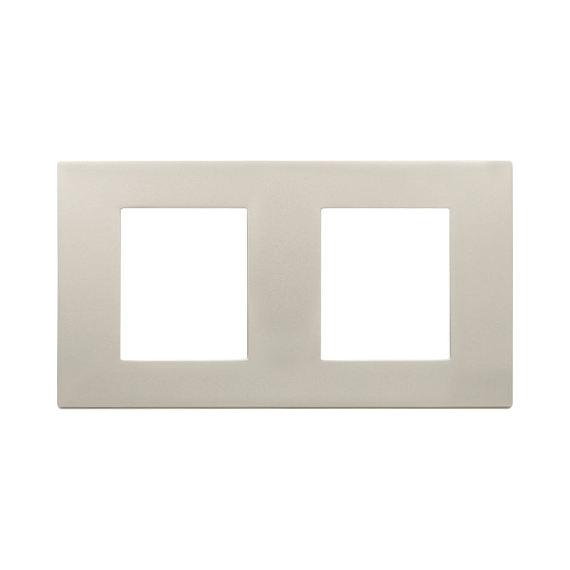 Декоративна рамка 2x2M Metal Titanium - VIMAR LINEA 30643.60