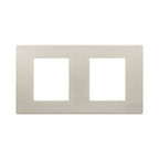 Декоративна рамка 2x2M Metal Titanium - VIMAR LINEA 30643.60