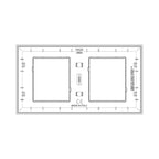 Декоративна рамка 2x2M Metal Titanium - VIMAR LINEA 30643.60