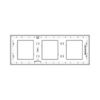 Декоративна рамка 2x2x2M Metal Bronze - VIMAR LINEA 30644.71