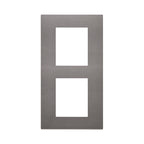 Декоративна рамка вертикална 2x2M Metal - VIMAR LINEA 30645.22