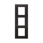 Декоративна рамка вертикална 2x2x2M Black - VIMAR LINEA 30646.02