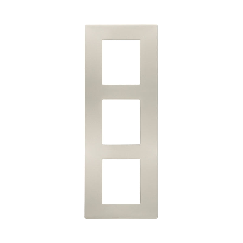 Декоративна рамка вертикална 2x2x2M Metal Titanium - VIMAR LINEA 30646.60