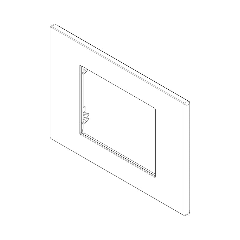 Декоративна рамка 3M Metal Titanium - VIMAR LINEA 30653.60