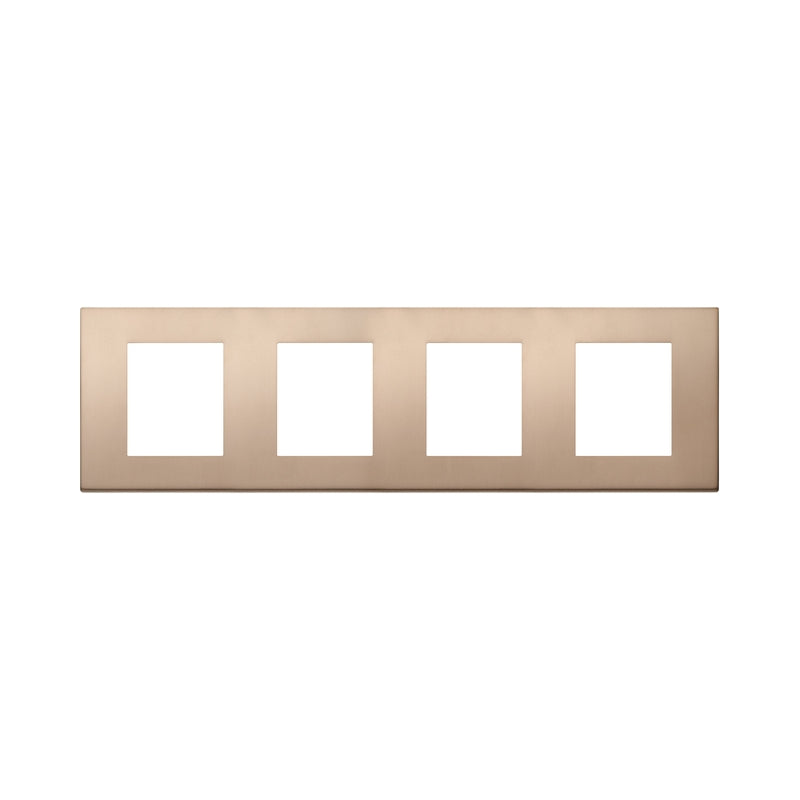 Декоративна рамка 2x2x2x2M Metal Bronze - VIMAR LINEA 30669.71