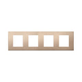 Декоративна рамка 2x2x2x2M Metal Bronze - VIMAR LINEA 30669.71