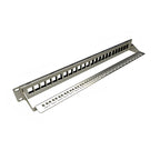 Панел 19" 1U 24XRJ45, празен SX24M-0-STP-BK-UNI-N - Solarix 24000100
