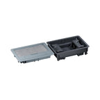 Подова кутия пластмаса в двоен под 8M (2x4) модула за вертикално монтирани механизми - Legrand Floor box 080703