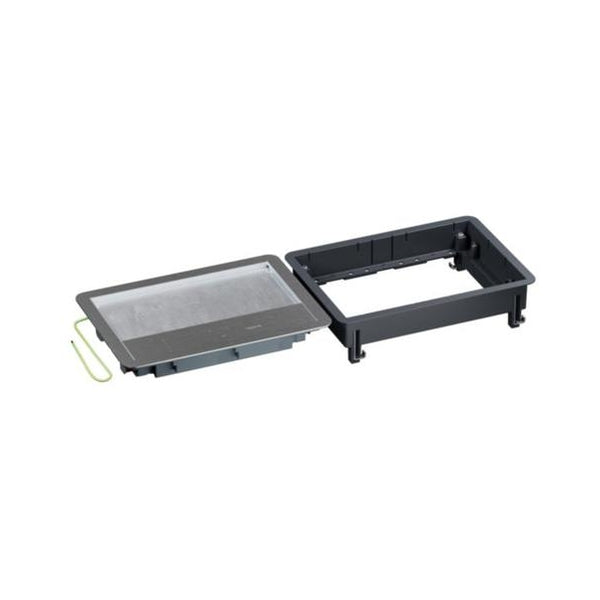 Подова ревизионна кутия метална в двоен под 8/12M празна 203x286mm - Legrand Floor box 080724