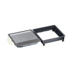 Подова ревизионна кутия метална в двоен под 16/24M празна 286x286mm - Legrand Floor box 080726
