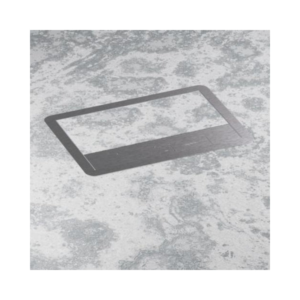 Подова ревизионна кутия метална за бетонен под 8/12M празна 203x286mm - Legrand Floor box 080733
