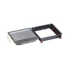 Подова ревизионна кутия метална за бетонен под 16/24M празна 286x286mm - Legrand Floor box 080735