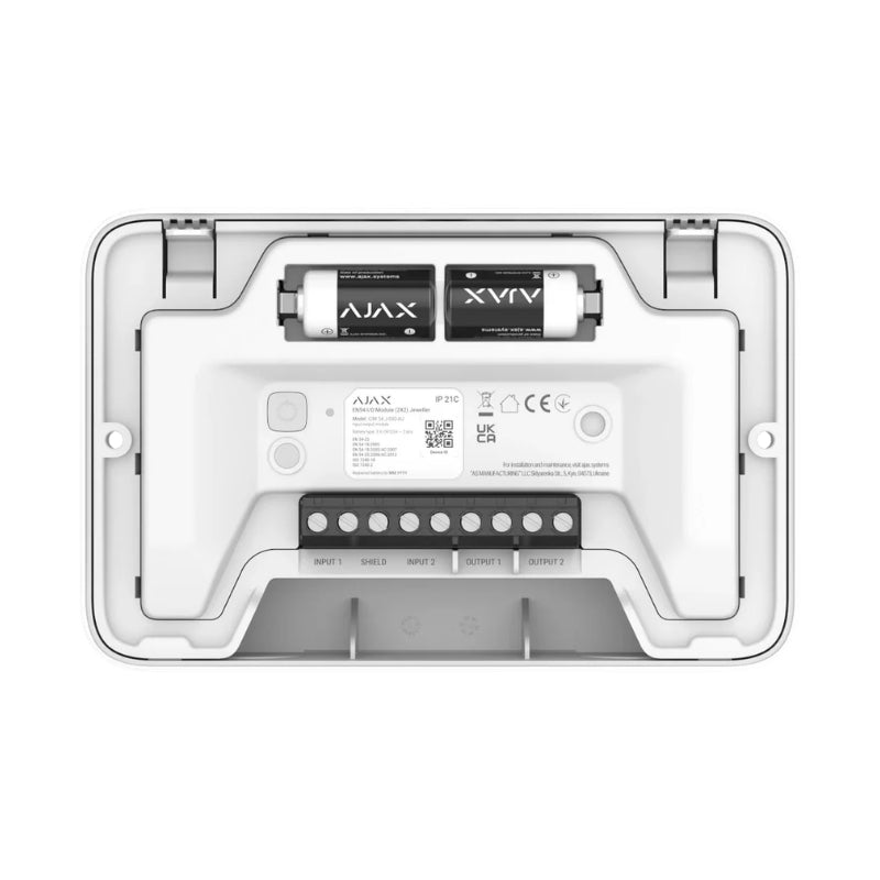 Безжичен адресируем модул 2 входа/2 изхода - AJAX EN54 I/O Module (2X2)