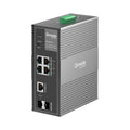 6-портов Gigabit индустриален Easy Managed PoE++ суич - Omada by TP...