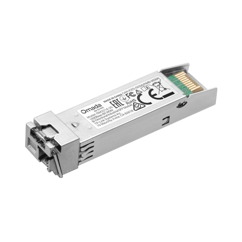 Индустриален WDM Bi-Directional SFP модул 1000Base-BX, 20 km - Omad...