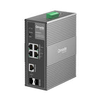6-портов Gigabit индустриален Easy Managed PoE++ суич - Omada by TP...