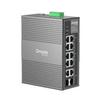 10-Port Gigabit Industrial Easy Managed Switch with 6-Port PoE+ and 2-Port PoE++ Omada by TP-Link IES210GPP