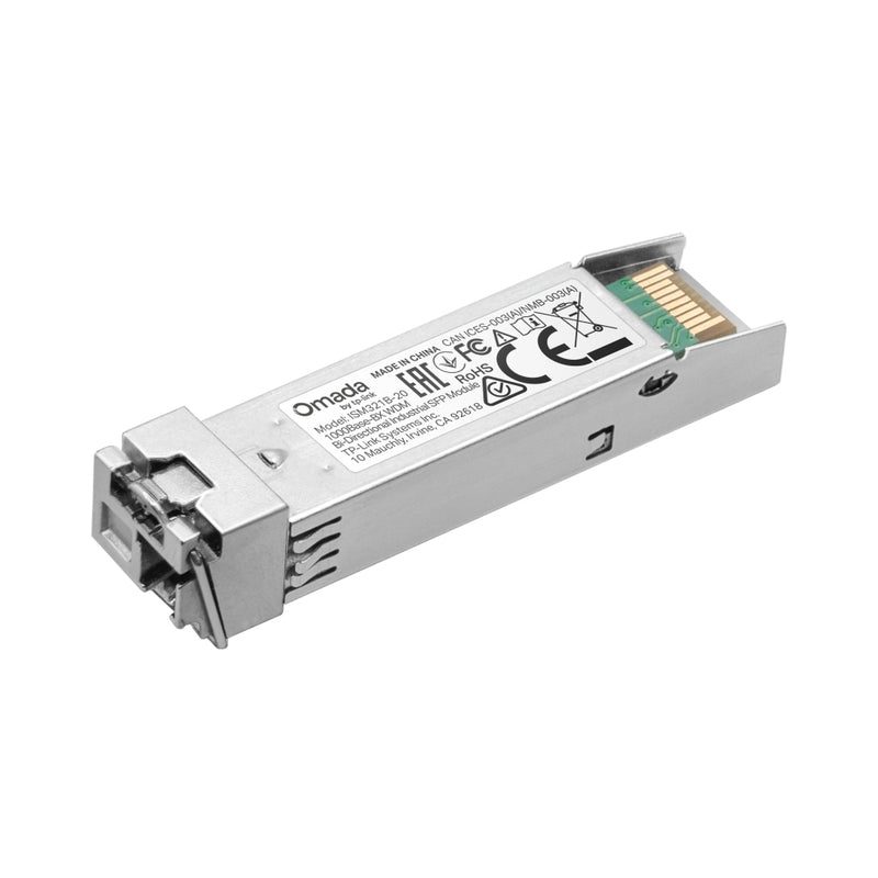 Индустриален WDM Bi-Directional SFP модул 1000Base-BX, 20 km - Omad...