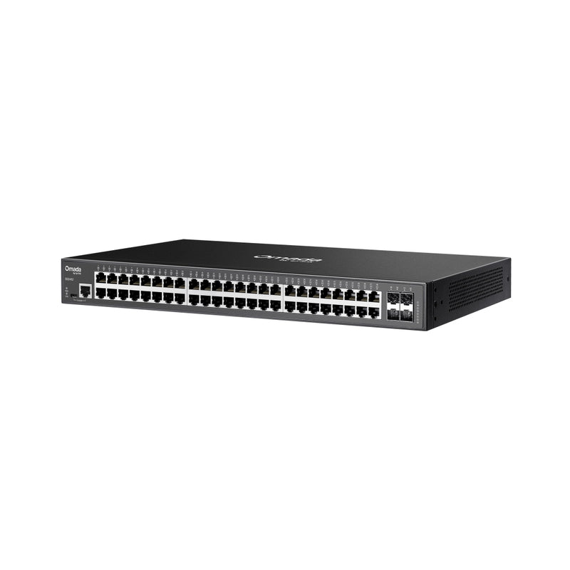 52-портов Gigabit L2+ управляем суич 48×RJ45, 4×SFP - Omada by TP-L...