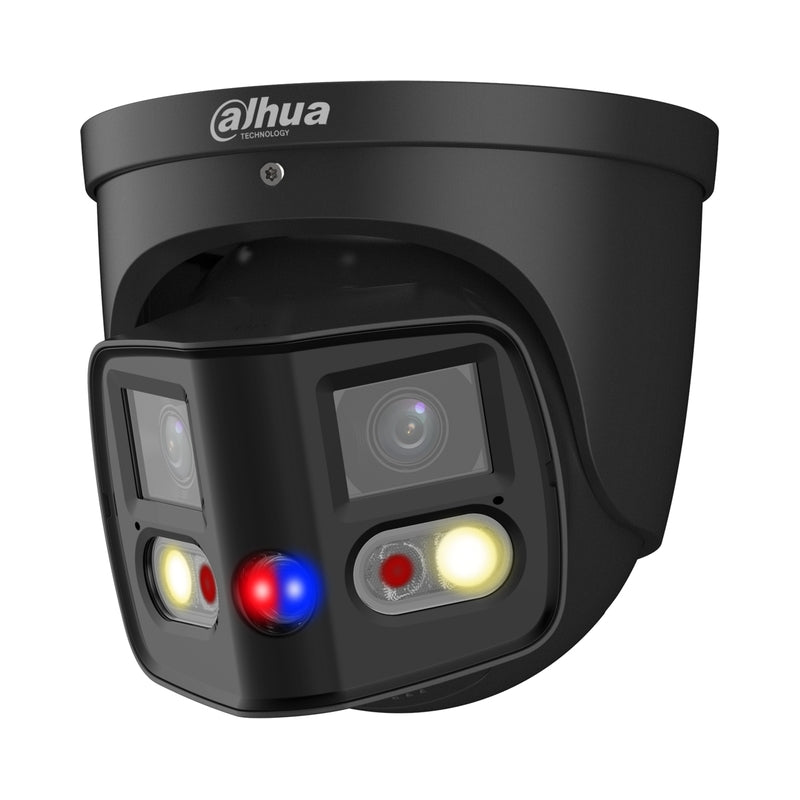IP камера 8MP панорамна 180° DUO Full-color черна - DAHUA IPC-PDW38...