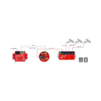 Конвертор PoE през двужилен кабел до 1000m - ATTE Power ETH-2wire-A-SET