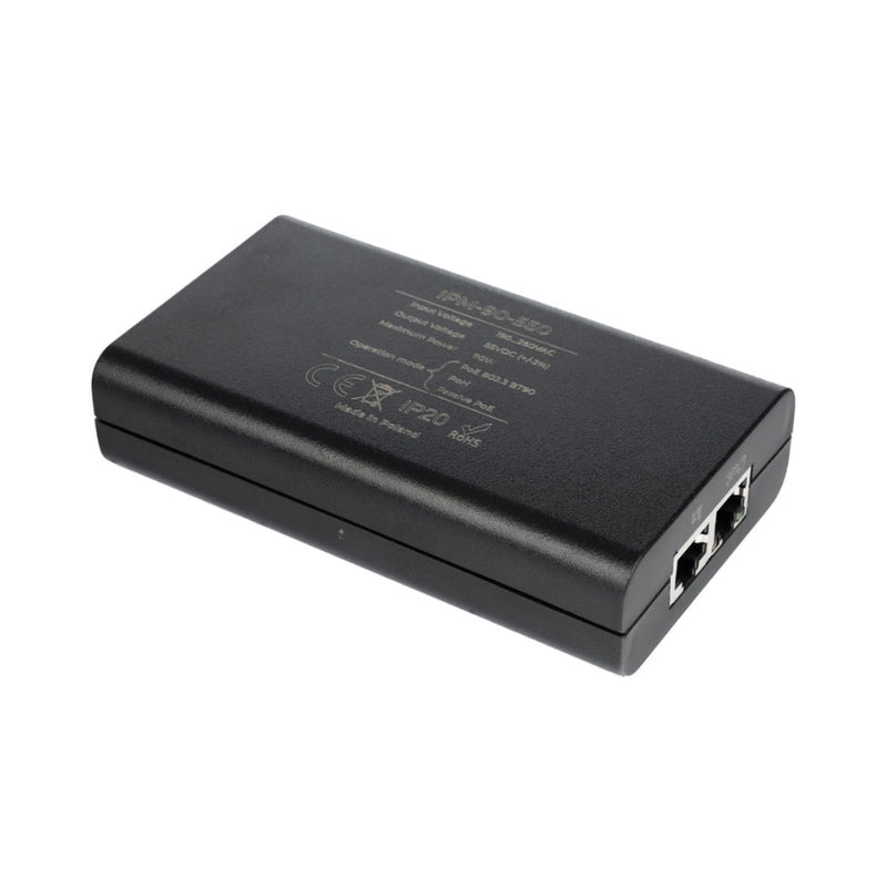 PoE инжектор 90W с дисплей 10/100/1000Mbps - ATTE Power IPM-90-550