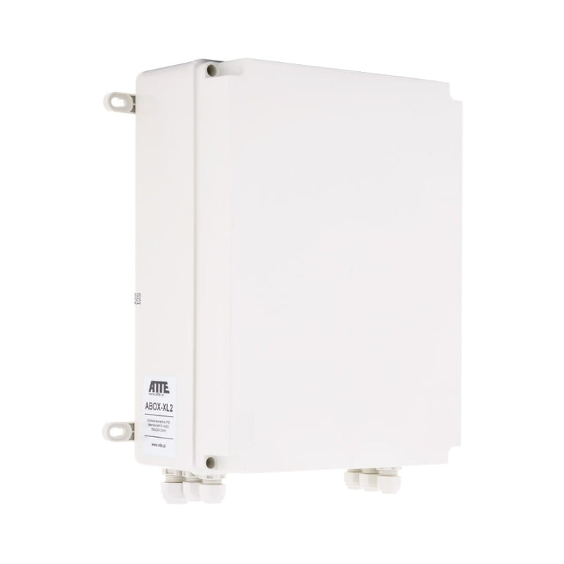 Комплект суич 5 PoE ports, 1 UpLink port и захранване с UPS функция 12V / 7Ah - ATTE Power IPUPS-5-11-XL2