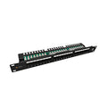 Панел 19" 1U 24xRJ45 cat. 5e UTP - Solarix SX24L-5E-UTP-BK-N