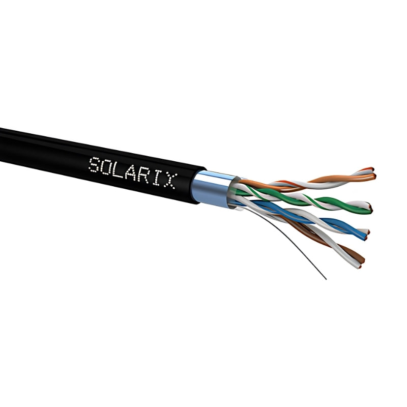 Кабел cat. 5e F/UTP PE Fca 100 m - Solarix SXKD-5E-FTP-PE