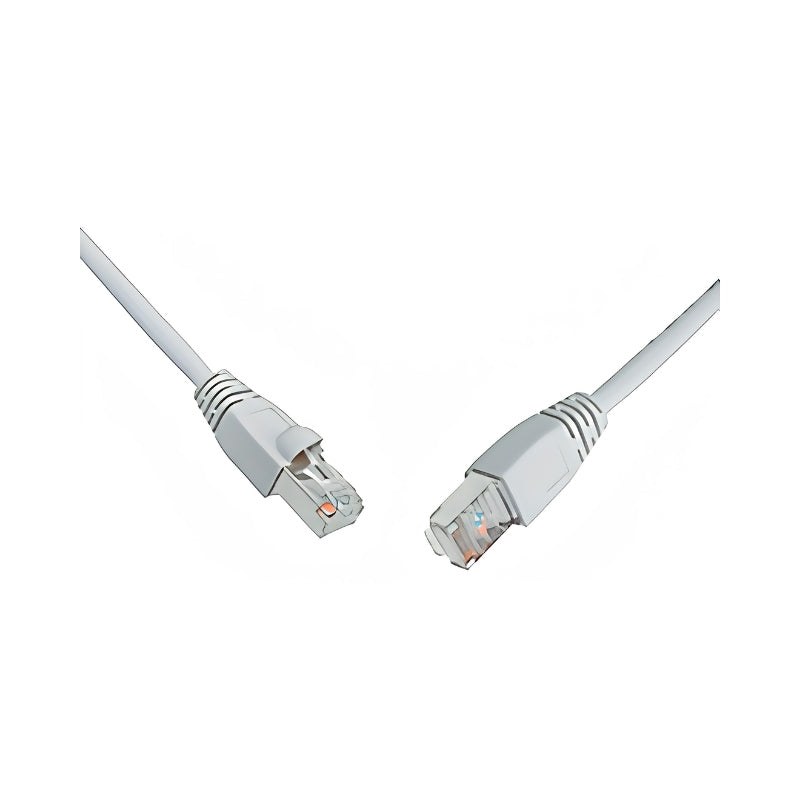 Корда cat. 5e S/FTP PVC 1 m Сив - Solarix C5E-315GY-1MB