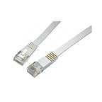 Корда cat. 5e U/UTP LSOH 1 m Сив - Solarix C5E-111GY-1MB