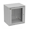 Шкаф стенен GrandN 12U Сив RAL 7035 стъклена врата - Solarix GrandN...