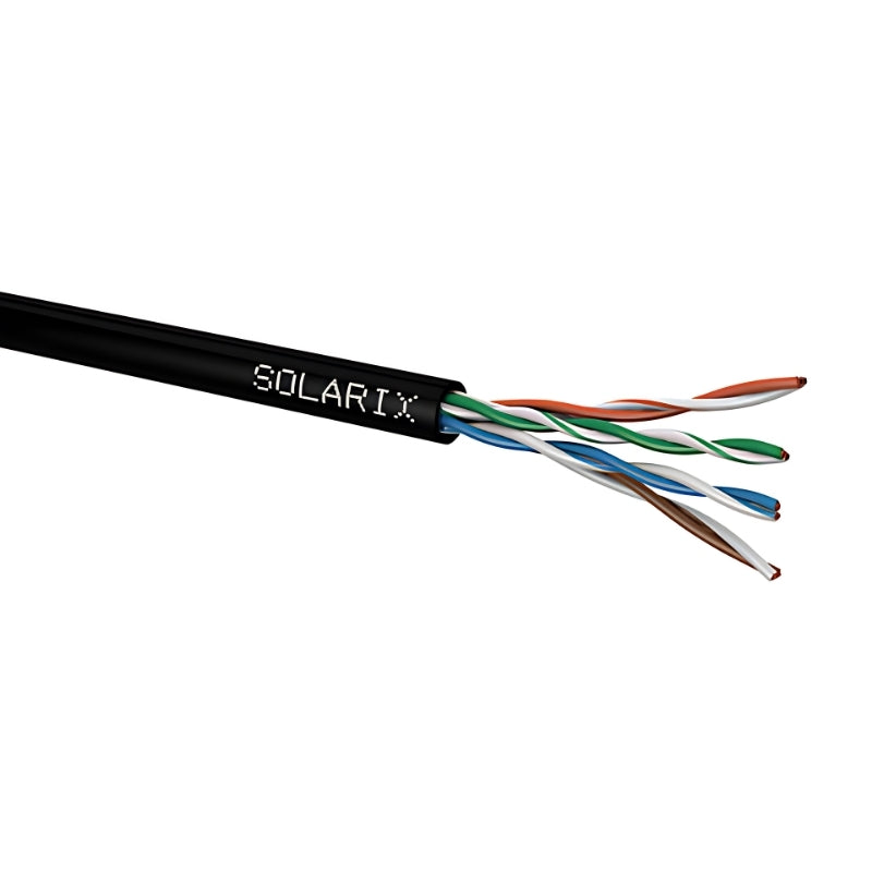 Кабел cat. 5e U/UTP PE Fca 100 m - Solarix SXKD-5E-UTP-PE