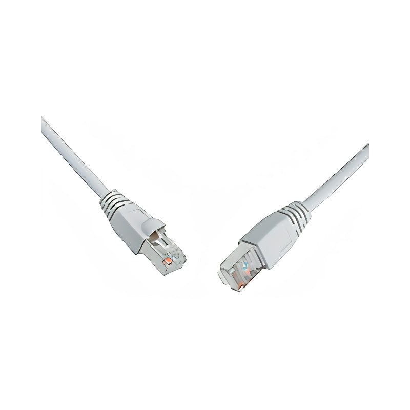 Корда cat. 5e S/FTP PVC 0.5 m Сив - Solarix C5E-315GY-0,5MB