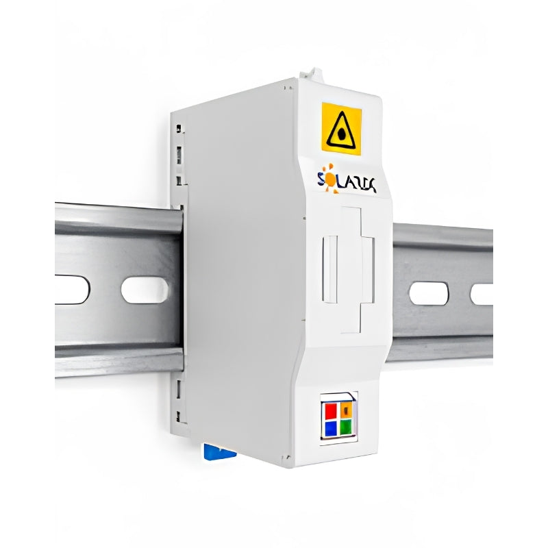 Оптичен бокс за DIN шина 4x SC - Solarix SXOB-SC-DIN-4