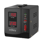 Стабилизатор на напрежение 1000VA/600W с delay-time функция 3 минути или 10 секунди; 1x шуко контакт - NJOY Alvis 1000