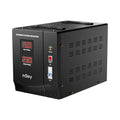 Стабилизатор на напрежение 5000VA/3000W с delay-time функция 3 минути или 10 секунди; 5x клеми за свързване - NJOY Alvis 5000