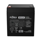 Батерия 12V 2012W/cell - 5Ah Тип VRLA без поддръжка F2(T2) конектор - NJOY GP05122F