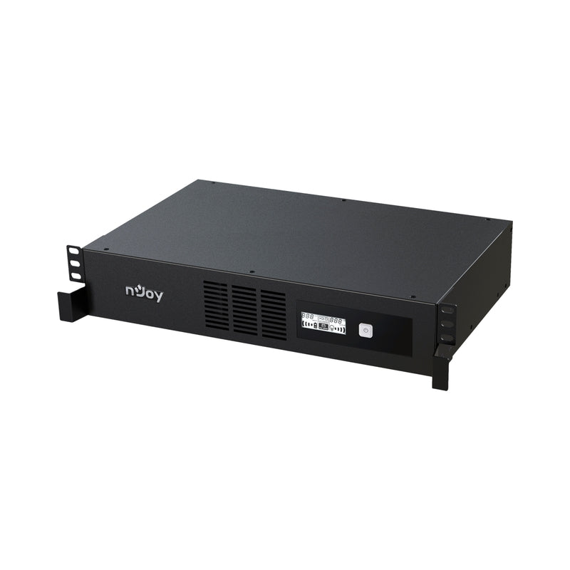 UPS 1000VA/600W, Line Interactive, Tower, Микропроцесорно управление, LCD дисплей,
Симулирана синусоида - NJOY Code 1000