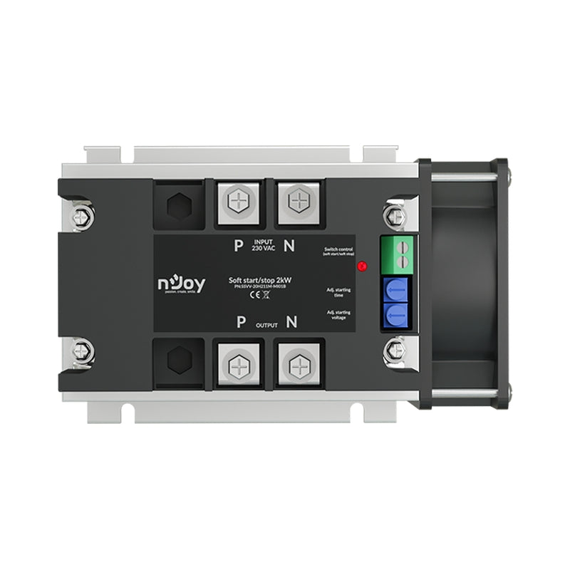 Софт стартер 2kW Еднофазен 220V AC 50/60 Hz Работен ток до 10А - NJOY Soft Start/Stop 2KW
