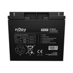 Батерия 12V 70,2W/cell - 18Ah Тип VRLA без поддръжка T3 конектор - NJOY GP1812CF
