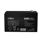 Батерия 12V 3430W/cell - 9Ah HR Бързоразрядна F2 конектор Тип VRLA - NJOY HR09122F