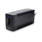 UPS 600VA/360W, Line Interactive , Tower, Микропроцесорно управление Симулирана синусоида - NJOY Horus Plus 600