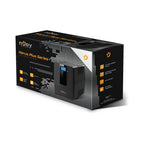 UPS 600VA/360W, Line Interactive , Tower, Микропроцесорно управление Симулирана синусоида - NJOY Horus Plus 600