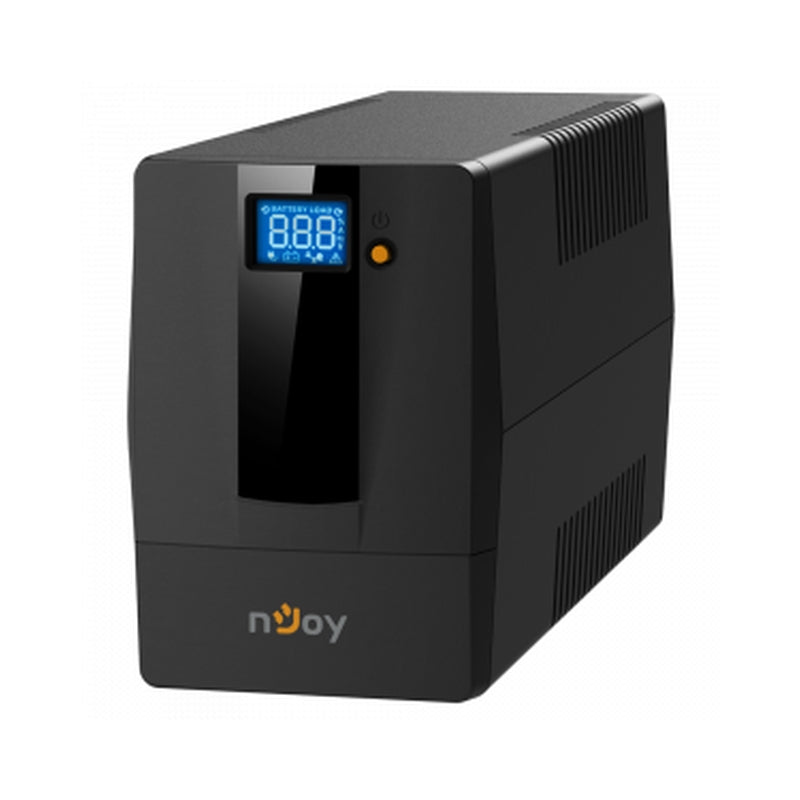 UPS 600VA/360W, Line Interactive , Tower, Микропроцесорно управление Симулирана синусоида - NJOY Horus Plus 600