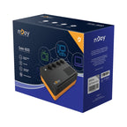 UPS 650VA/360W, Line Interactive, LED индикация, Симулирана синусоида, AVR - автоматично регули - NJOY Soter 600