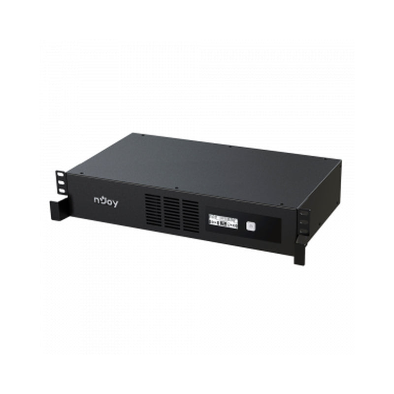 UPS 800VA/480W, Line Interactive, Rack, Микропроцесорно управление, LCD дисплей, Симулирана синусоида - NJOY Code 800
