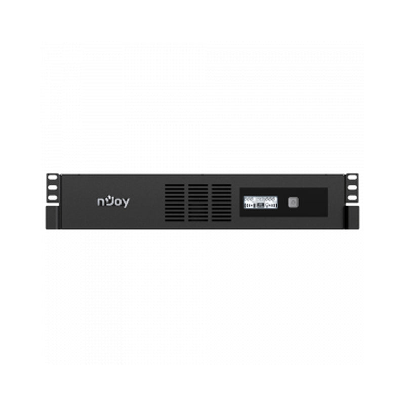UPS 800VA/480W, Line Interactive, Rack, Микропроцесорно управление, LCD дисплей, Симулирана синусоида - NJOY Code 800